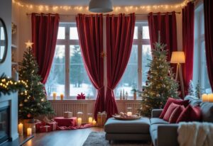 Read more about the article Sådan skaber du den perfekte julestemning med gardiner Næstved til hjemmet